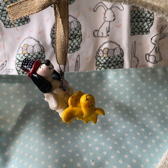 Handcrafted; Patriotic Snoopy; Ornament - Picture 2 of 10